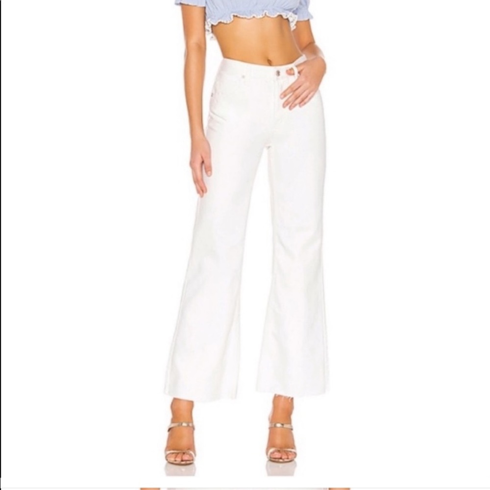 Free people white flares
